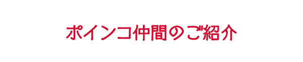 ポインコ仲間のご紹介