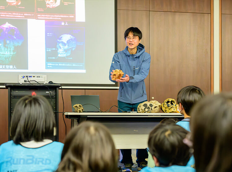 国立科学博物館 | 2025 ドコモ未来フィールド | 講義の様子