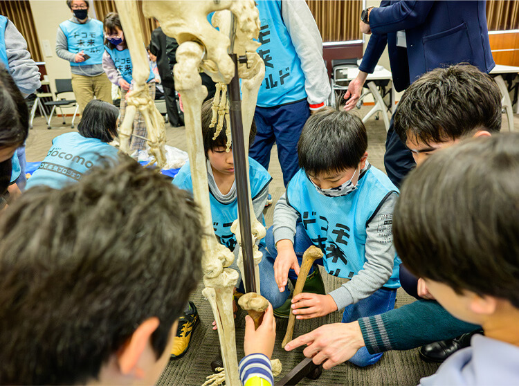 国立科学博物館 | 2025 ドコモ未来フィールド | ワークショップの様子