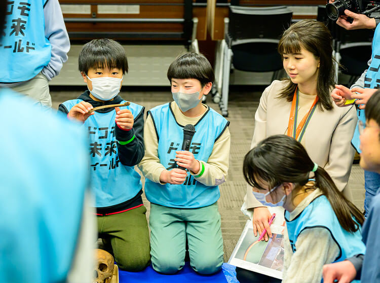 国立科学博物館 | 2025 ドコモ未来フィールド | 発表会の様子