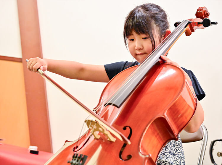 NHK交響楽団 | 2024 ドコモ未来フィールド | 楽器体験の様子