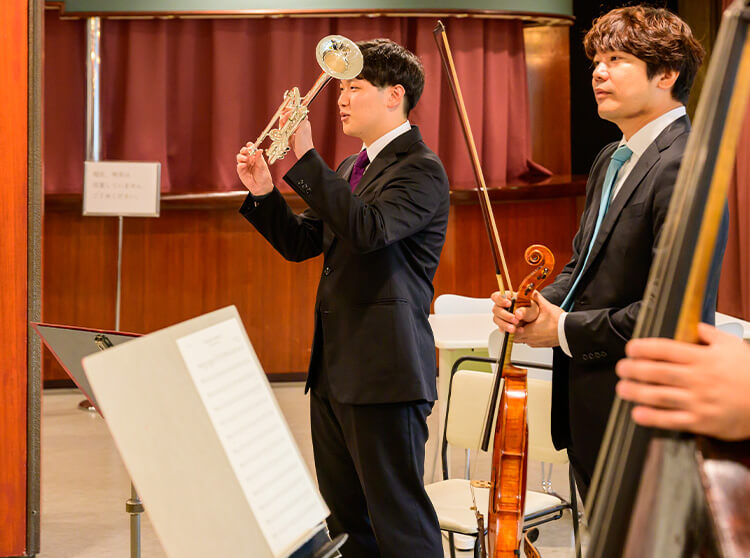 ＮＨＫ交響楽団 | 2025 ドコモ未来フィールド | ＮＨＫ交響楽団が演奏する様子