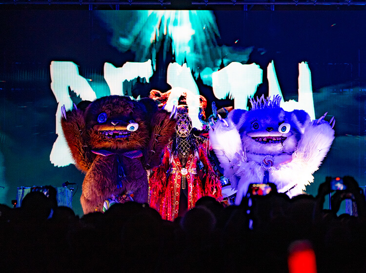 ユニバーサル・スタジオ・ジャパン | ハミクマ・シャウト・イット・アウト・パーティの様子