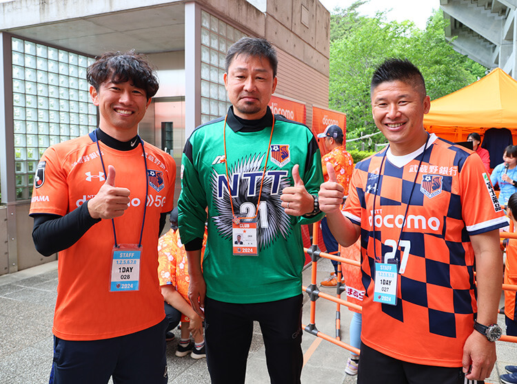 大宮アルディージャ | 大宮アルディージャ 2024 プレゼンツマッチ | ドコモブースの様子