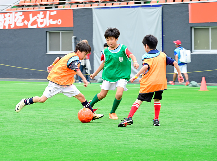大宮アルディージャ | 大宮アルディージャ 2024 ドコモ未来フィールド | ミニ試合の様子