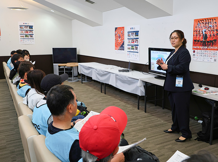 大宮アルディージャ | 大宮アルディージャ 2024 ドコモ未来フィールド | 食育セミナーの様子