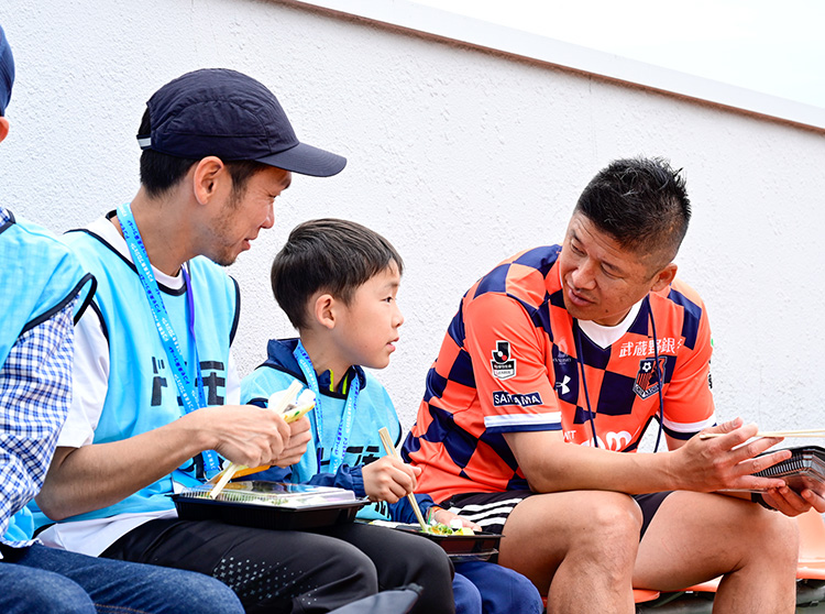 大宮アルディージャ | 大宮アルディージャ 2024 ドコモ未来フィールド | ランチタイムの様子