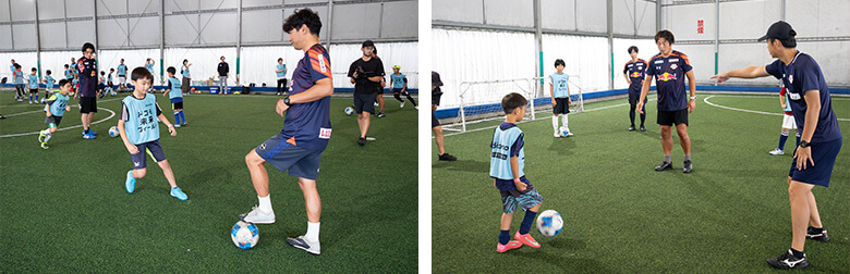 RB大宮アルディージャ | RB大宮アルディージャ 2025 ドコモ未来フィールド | サッカー教室の様子