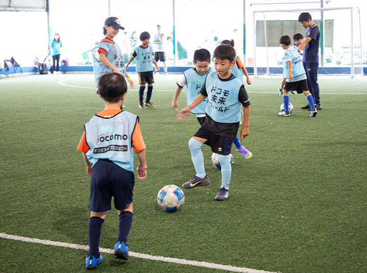 RB大宮アルディージャ | RB大宮アルディージャ 2025 ドコモ未来フィールド | サッカー教室の様子