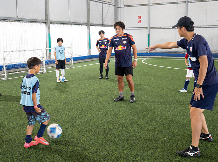 RB大宮アルディージャ | RB大宮アルディージャ 2025 ドコモ未来フィールド | サッカー教室の様子