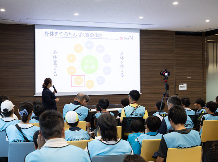 RB大宮アルディージャ | RB大宮アルディージャ 2025 ドコモ未来フィールド | 食育セミナーの様子