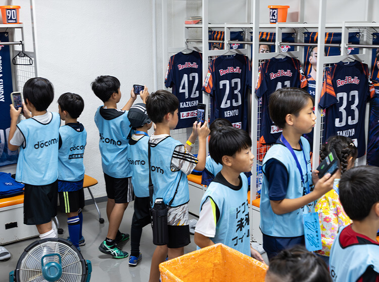 RB大宮アルディージャ | RB大宮アルディージャ 2025 ドコモ未来フィールド | ロッカールーム見学