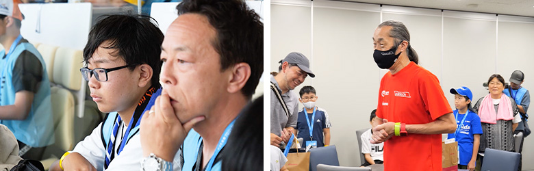 ダンディライアンレーシング | 2023 ドコモ未来フィールド | レース観戦時の様子