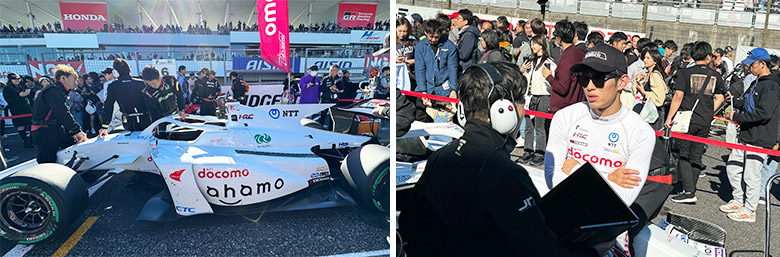 ダンディライアンレーシング | ダンディライアンレーシング2023 | ピットにいる太田選手