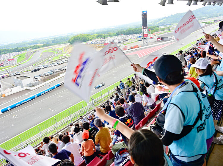 ダンディライアンレーシング | 2024 ドコモ未来フィールド | レース観戦の様子