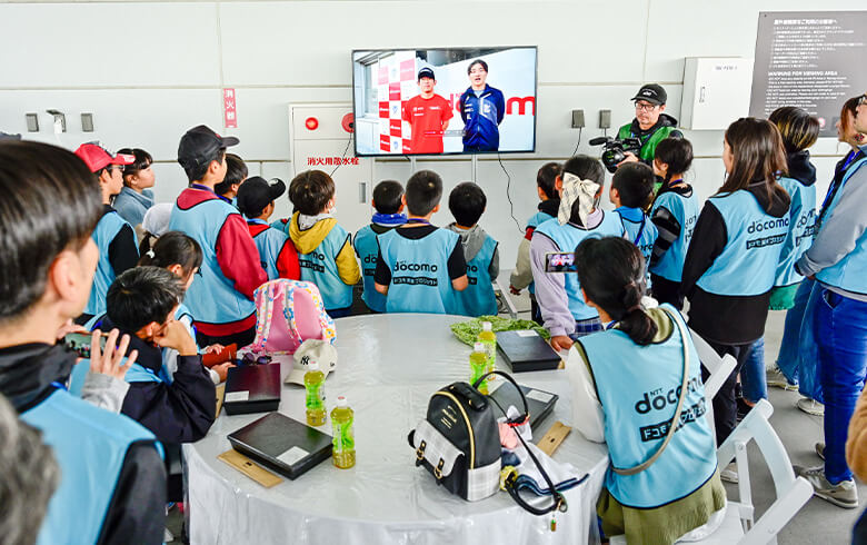 ダンディライアンレーシング | 2024 ドコモ未来フィールド | ランチタイムの様子