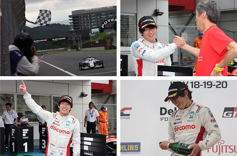 ダンディライアンレーシング | スーパーフォーミュラ第7戦 | ゴール後の太田選手