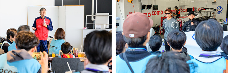 ダンディライアンレーシング | 2025 ドコモ未来フィールド | ピット見学