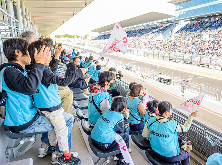 ダンディライアンレーシング | 2025 ドコモ未来フィールド | 観戦の様子