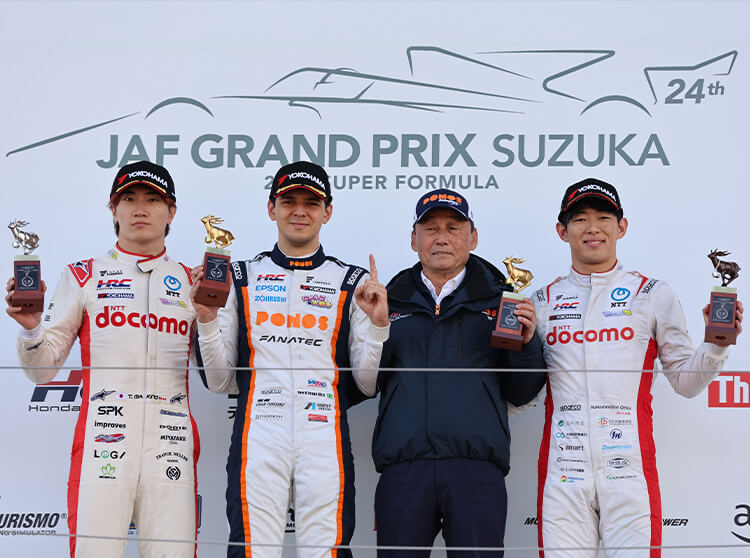 ダンディライアンレーシング | 2025年最終決戦 | ゴール後の様子