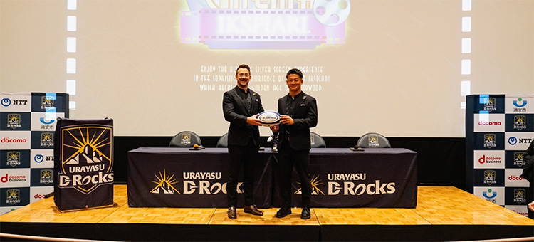 浦安D-Rocks | 浦安D-Rocks 新ヘッドコーチにグレイグ・レイドロー氏が就任！ | グレイグ・レイドロー氏と飯沼蓮選手