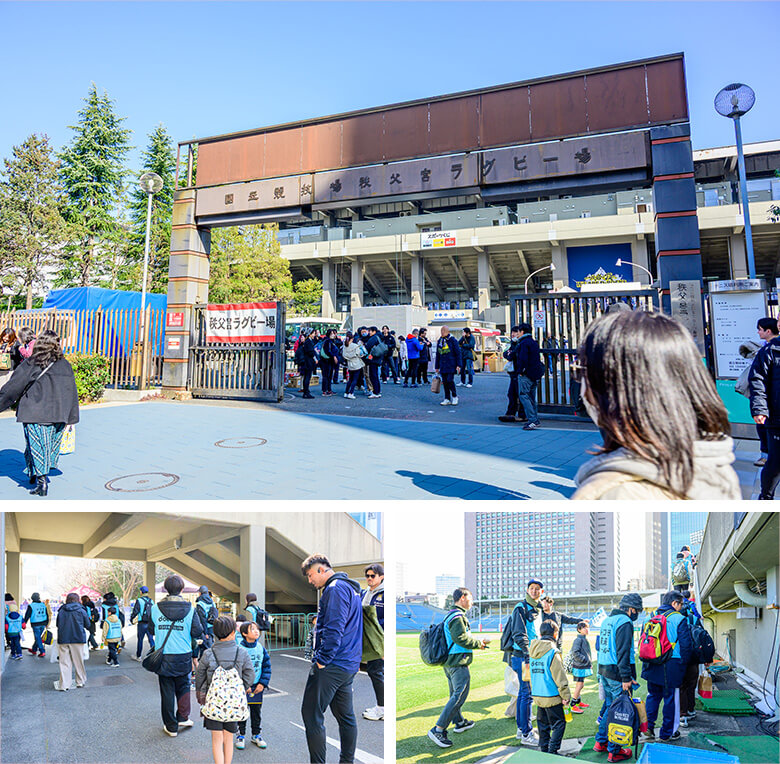 浦安D-Rocks | 2026 ドコモ未来フィールド | バス移動の様子
