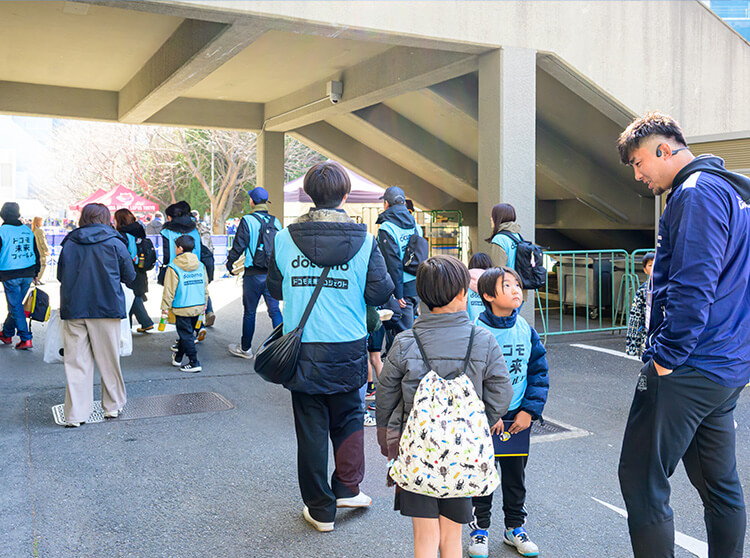 浦安D-Rocks | 2026 ドコモ未来フィールド | バス移動の様子