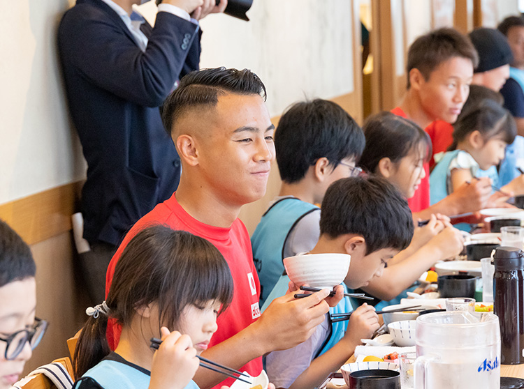 井上尚弥選手&大橋ボクシングジム | 2024 ドコモ未来フィールド | 勝負メシ体験