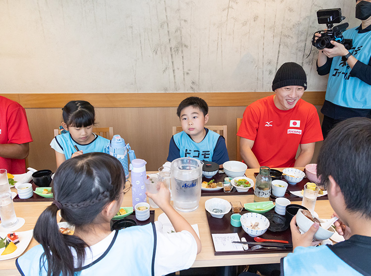 井上尚弥選手&大橋ボクシングジム | 2024 ドコモ未来フィールド | 勝負メシ体験