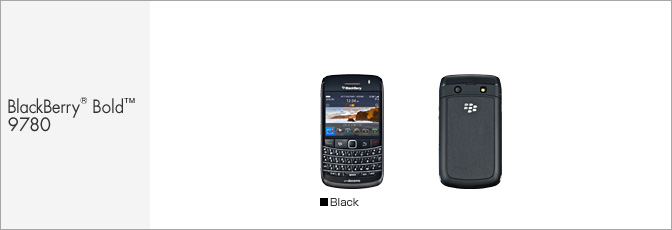 Blackberry Blod  9780 docomo