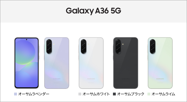 Samsung Galaxy A36 5G SC-54F