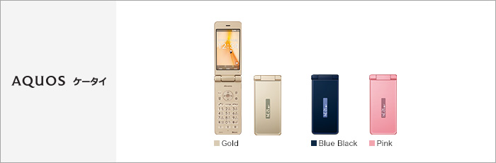 選べる支払い方法 AQUOS docomo ケータイ ２台 ゴールド ガラホ SH-01J 携帯電話本体